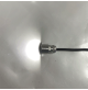 HALF MOON STAINLESS STEEL LED COURTESY LIGHT- 12 Volts - 1 Watt - IP67 - Available color: Blue / white or warm white - WK-SS1SPX - AZLED